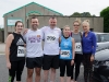Pictured at the Friends of Roslea Shamrock's 5 Miler Border Challenge were (L-R) Keesa McClave, Malcolm McClave, Michael Treanor, Sabrina Treanor, Grainne Murphy and Margaret Carron. Â©Rory Geary/The Northern Standard