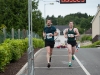 Joint winners of 3rd place in the 5 Miler for the Friends of Roslea Shamrock's, as they finished the race. Â©Rory Geary/The Northern Standard