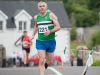 Alo Grew from Monaghan Phoenix AC finishing the Friends of Roslea Shamrock's 5 Miler Border Challenge, last Sunday. Â©Rory Geary/The Northern Standard