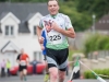 One of the runners finishing the Friends of Roslea Shamrock's 5 Miler Border Challenge. Â©Rory Geary/The Northern Standard