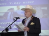 District Governor of Rotary Ireland, Declan Tyner, speaking at the Pat The President's Country Music & Western Night for Monaghan Rotary Club in The Hillgrove Hotel. Â©Rory Geary/The Northern Standard