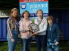 At the presentation of the Monaghan Credit Union Shield for  the Post Primary Section to winner Tarah Sherlock were (L-R) Tydavnet Show Queen Shauna McAree, Maura Mullen, Monaghan Credit Union, Tarah Sherlock and Mary Sherry, President, Tydavnet Show. Â©Rory Geary/The Northern Standard