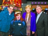 Arts Minister Heather Humphreys with Padraig Watters, Paurtic Crudden and Grace Baxter, at the Ulster Special Olympics Advancement Bowling Event, staged at GR8 Entertainment Complex, Monaghan Road Business Park Castleblayney. Picture: Jimmy Walsh