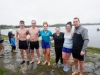 Some of the O'Brien family at Emy Lake for the Christmas Day Swim. Â©Rory Geary/The Northern Standard
