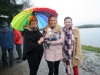 At the Christmas Day Swim at Emy Lake for the Monaghan Parents and Friends were (L-R) Brona and Amy Hamill, with Max and Kathleen Connolly. Â©Rory Geary/The Northern Standard