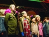 Some of the pupils of Gaelscoil Ultain, on stage at the Monaghan Town Christmas Lights Switch-On. Â©Rory Geary/The Northern Standard