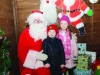 Santa with Rachel and Sean McEntee at the Monaghan Town Christmas Lights Switch-On. Â©Rory Geary/The Northern Standard