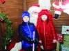 Santa with Alex and Robin O'Brien at the Monaghan Town christmas lights switch-on. Â©Rory Geary/The Northern Standard