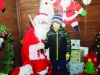 Santa with Kevin McKenna at the Monaghan Town Christmas Lights Switch-On event. Â©Rory Geary/The Northern Standard