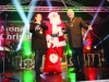 Switching on the Monaghan Town Christmas lights last Sunday evening were Cllr Cathy Bennett, Cathaoirleach of Monaghan County Council and Cllr Paudge Connolly, Cathaoirleach of Monaghan Municipal District, along with Santa. Â©Rory Geary/The Northern Standard
