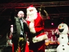 Santa speaking with Sean McCaffrey at the Monaghan Town Christmas Lights Switch-On. Â©Rory Geary/The Northern Standard