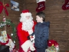 A young boy speaking with Santa at the Monaghan Town Christmas Lights Switch-On. Â©Rory Geary/The Northern Standard