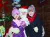 Santa with 2 young girls at the Monaghan Town Christmas Lights Switch-On. Â©Rory Geary/The Northern Standard
