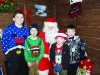 Santa with some of the children that met him at the Monaghan Town Christmas Lights Switch-On. Â©Rory Geary/The Northern Standard