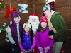 Santa with one of the families that met him at the Monaghan Town Christmas Lights Switch-On. Â©Rory Geary/The Northern Standard
